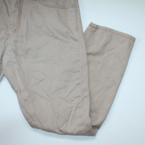 Levi’s 508 Mens Pants/Jeans Tan/Brown Size 36” Waist 30” Length - Picture 2 of 12